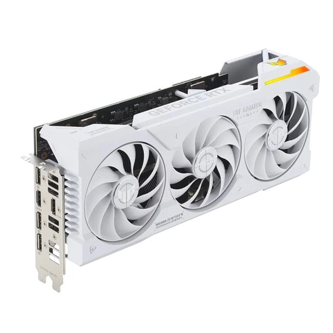 Asus TUF Gaming RTX 4070 Ti SUPER BTF OC 16GB GDDR6X Graphics Card – White, DLSS 3