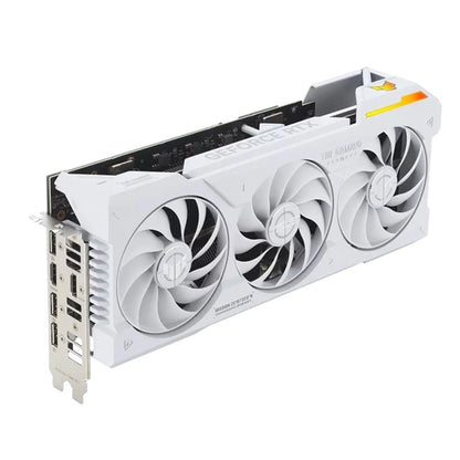 Asus TUF Gaming RTX 4070 Ti SUPER BTF OC 16GB GDDR6X Graphics Card – White, DLSS 3