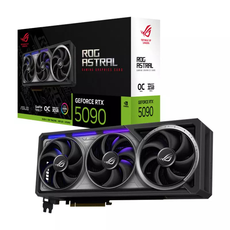 Asus ROG Astral GeForce RTX 5090 32GB OC GDDR7 Graphics Card, DLSS 4