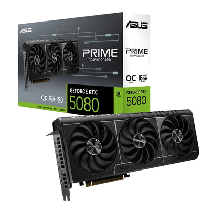 Asus Prime GeForce RTX 5080 16GB GDDR7 OC Edition Video Card, DLSS 4