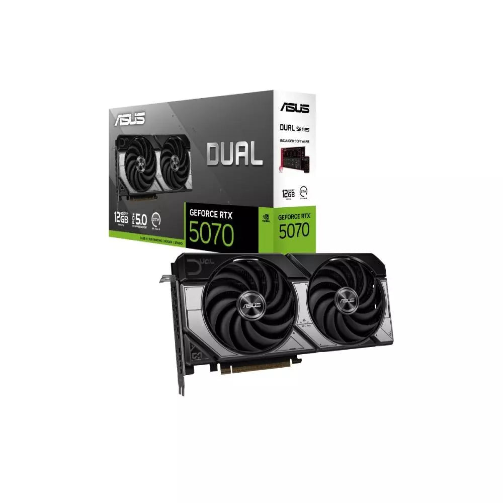 Asus Dual GeForce RTX 5070 12GB GDDR7 Graphics Card, DLSS 4