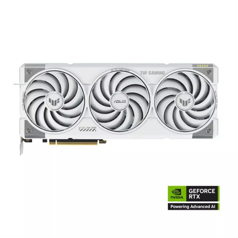 Asus TUF Gaming GeForce RTX 5070 Ti 16GB GDDR7 OC Graphics Card – White, DLSS 4