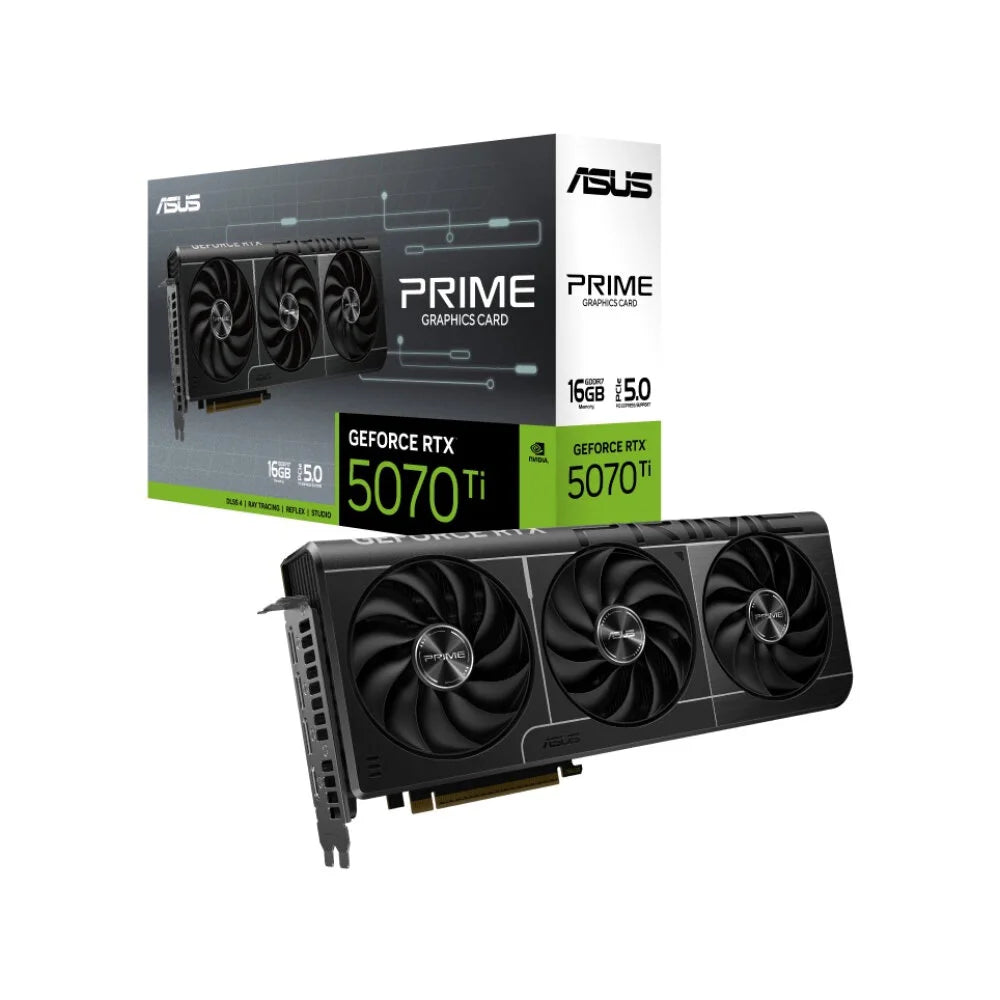 ASUS PRIME GeForce RTX 5070 Ti 16GB GDDR7 Video Card, DLSS 4