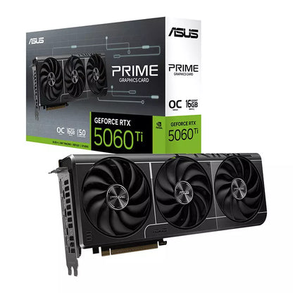 Asus Prime RTX 5060 Ti OC 16GB GDDR7 Graphics Card, DLSS 4