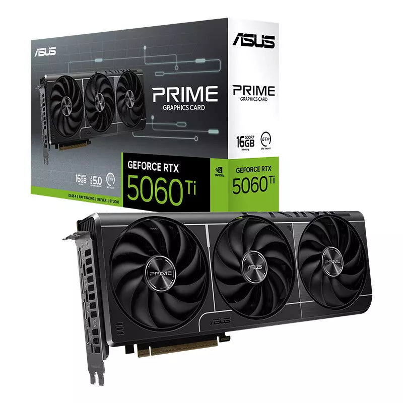 Asus Prime RTX 5060 Ti 16GB GDDR7 Graphics Card, DLSS 4