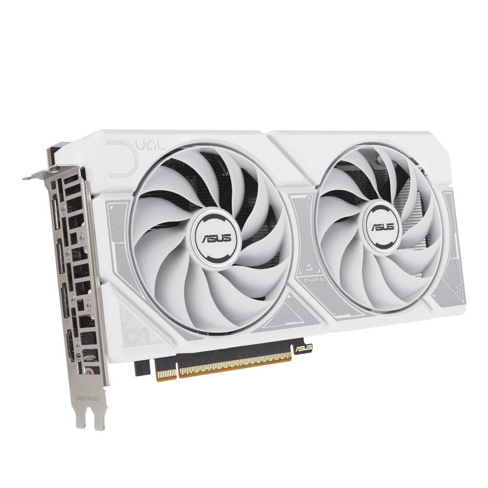 ASUS Dual GeForce RTX 5060 White OC Edition 8GB GDDR7 Video Card, DLSS 4