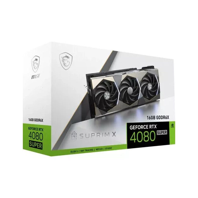 Msi GeForce RTX 4080 SUPER SUPRIM X 16GB GDDR6X Graphics Card, DLSS3