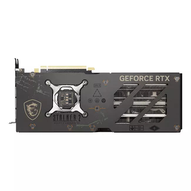 Msi GeForce RTX 4070 Ti Super 16GB GDDR6X Gaming Slim Stalker 2 Edition Graphics Card