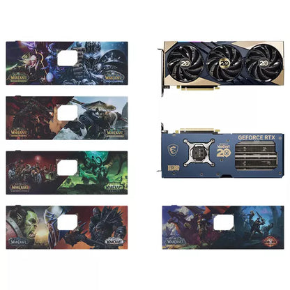 Msi GeForce RTX 4070 Super Gaming Slim 12GB GDDR6X World of Warcraft Edition Graphics Card – Black