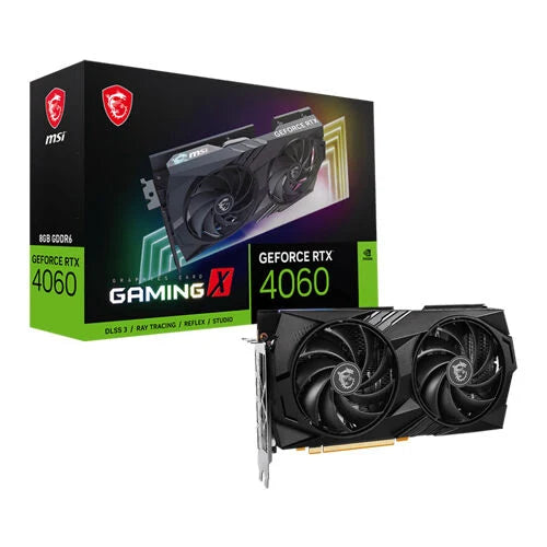 Msi GeForce RTX 4060 Gaming X 8GB GDDR6 128-Bit Graphics Card – DLSS 3