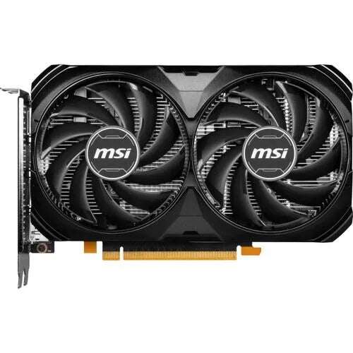 MSI GeForce RTX 4060 VENTUS 2X BLACK 8G OC Graphics Card, DLSS 3