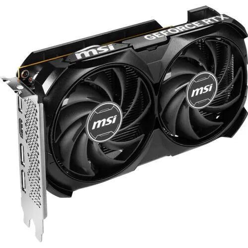 MSI GeForce RTX 4060 VENTUS 2X BLACK 8G OC Graphics Card, DLSS 3