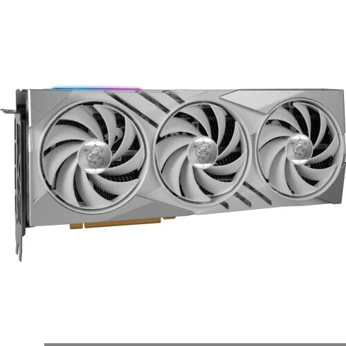 MSI GeForce RTX 4060 Ti GAMING X SLIM 16G Graphics Card – White DLSS 3