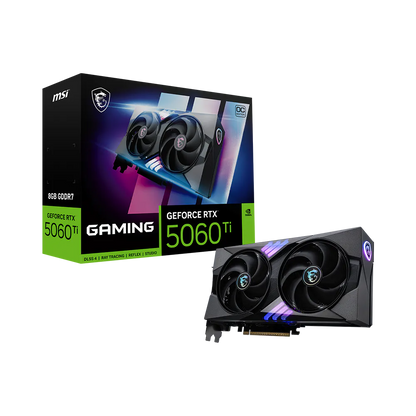 MSI GeForce RTX 5060 Ti 8G GAMING OC GDDR7 Video Card, DLSS 4