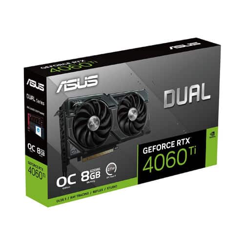 Asus – Dual GeForce RTX 4060 Ti OC – 8GB GDDR6 – Gaming Graphics Card