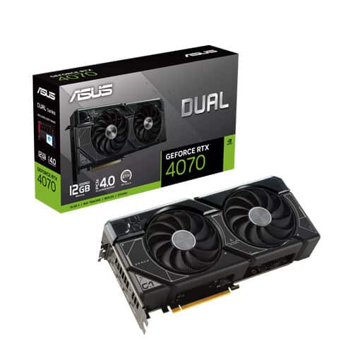 Asus – Dual GeForce RTX 4070 – 12GB GDDR6X – Gaming Graphics Card