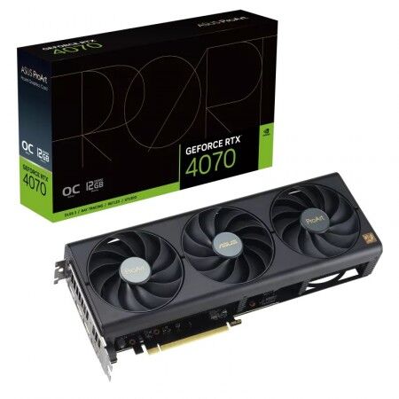 Asus ProArt GeForce RTX 4070 OC Edition 12GB GDDR6X Graphics Card