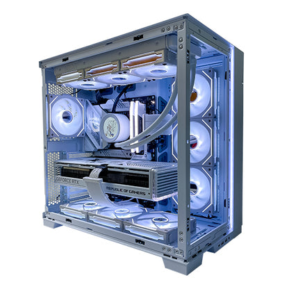 Extreme White Gaming Pc ( Intel I9 14900K,Rtx 4090 24Gb,Ddr5 32Gb Ram,2Tb Nvme Ssd )