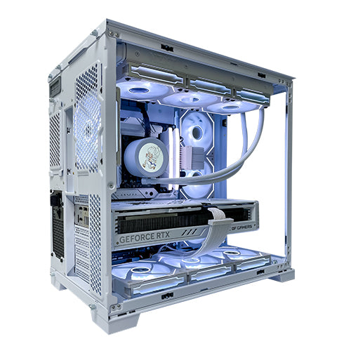 Extreme White Gaming Pc ( Intel I9 14900K,Rtx 4090 24Gb,Ddr5 32Gb Ram,2Tb Nvme Ssd )