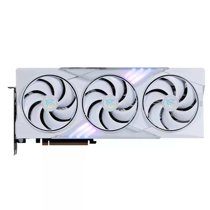 Msi GeForce RTX 5080 16GB GDDR7 Gaming Trio Graphics Card – White, DLSS 4
