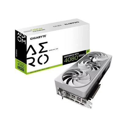 Gigabyte GeForce RTX 4080 Super AERO OC 16GB GDDR6X Graphics Card – White, DLSS 3