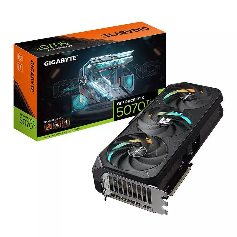 Gigabyte GeForce RTX 5070 Ti Gaming OC 16GB GDDR7 Graphics Card, DLSS 4
