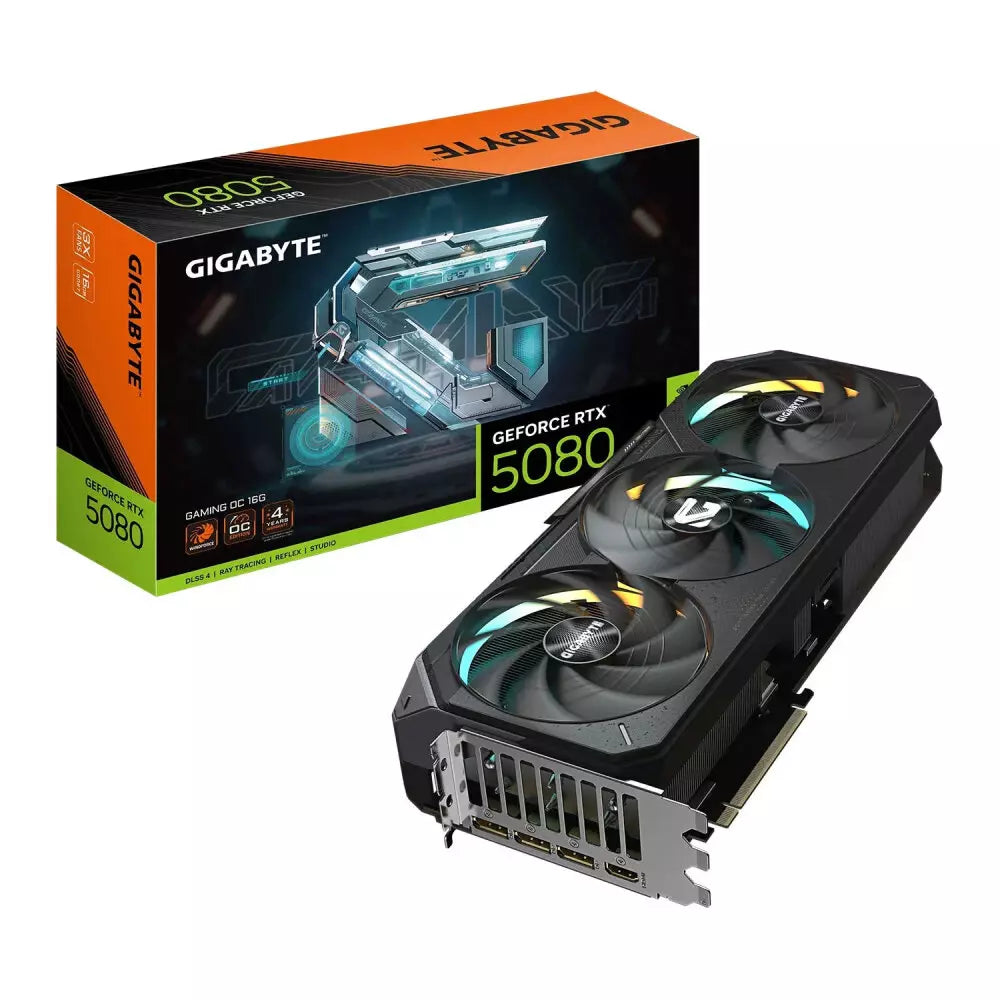 Gigabyte GeForce RTX 5080 Gaming OC 16GB GDDR7 Graphics Card, DLSS 4