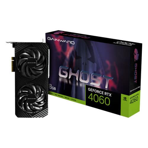 Gainward – GeForce RTX 4060 Ghost – 8GB GDDR6 – Gaming Graphics Card