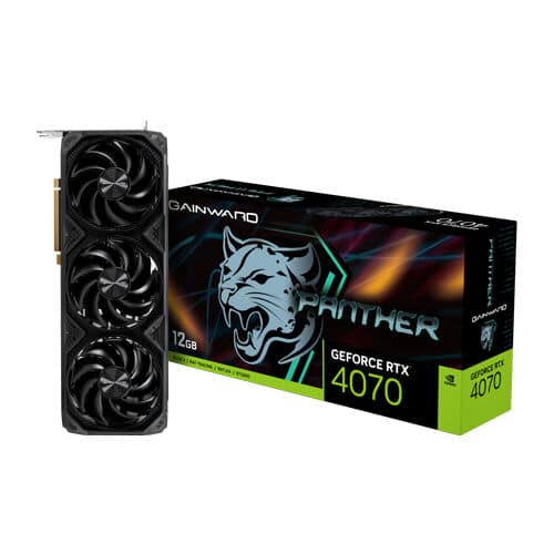 Gainward – GeForce RTX 4070 – Panther – 12GB GDDR6X – Gaming Graphics Card