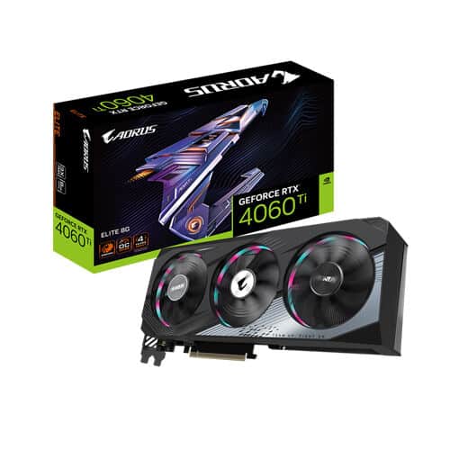 Gigabyte – Aorus Elite GeForce RTX 4060 Ti – 8GB GDDR6 – Gaming Graphics Card