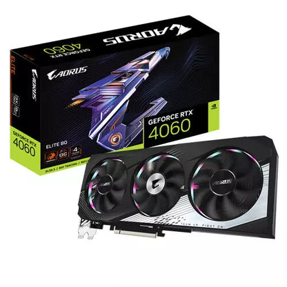 Gigabyte – Aorus GeForce RTX 4060 Elite – 8GB GDDR6 – Gaming Graphics Card