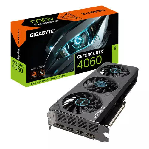 Gigabyte – GeForce RTX 4060 Eagle OC – 8GB GDDR6 – Gaming Graphics Card