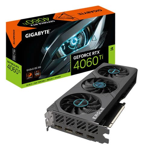 Gigabyte GeForce RTX 4060 Ti EAGLE OC 8GB GDDR6 Gaming Graphics Card