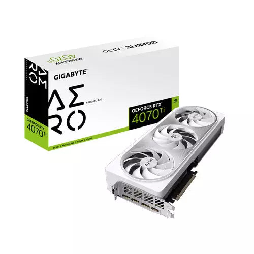 Gigabyte – GeForce RTX 4070 Ti AERO OC – 12GB GDDR6X – Gaming Graphics Card