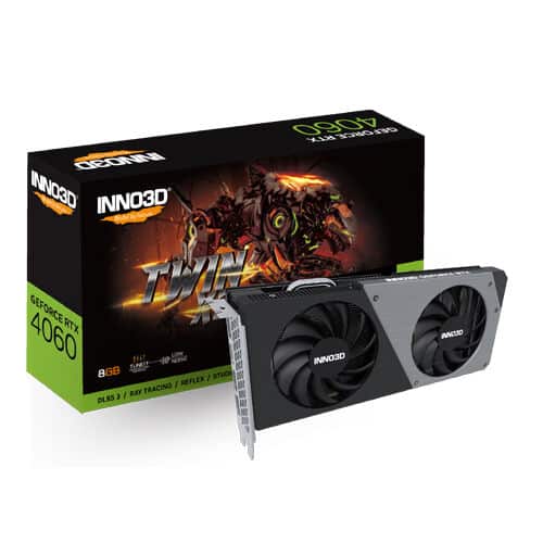 Inno3D GeForce RTX 4060 Twin X2 8GB GDDR6 Graphic Card