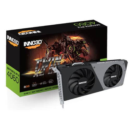 Inno3D GeForce RTX 4060 Twin X2 OC 8GB GDDR6 Graphics Card