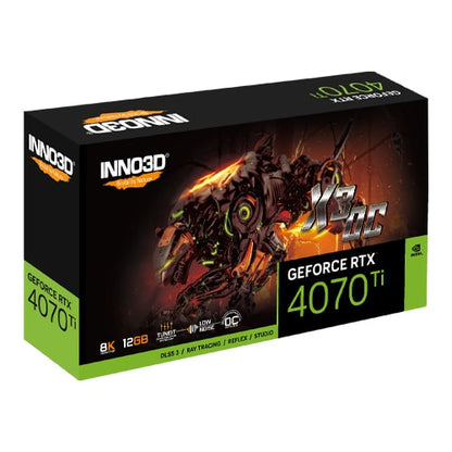 Inno3D – Geforce RTX 4070 Ti X3 OC – 12GB GDDR6X – Gaming Graphic Card