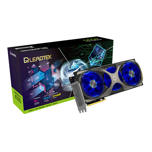 Leadtek WinFast GeForce RTX 4090 HURRICANE 24GB GDDR6X Graphics Card, DLSS 3 > 127A2000110