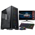 Luxs Bundle Gaming PC (Intel i5-13400F, RTX 4060 Ti, 16GB RAM) Msi Monitor 170hz, Keyboard & Mouse