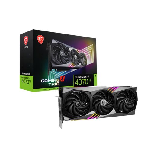 Msi – RTX 4070 Ti X TRIO – 12GB GDDR6X – Gaming Graphics Card