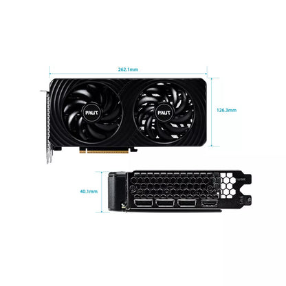 Palit GeForce RTX 5060 Dual 8GB GDDR7 Graphics Card, DLSS 4