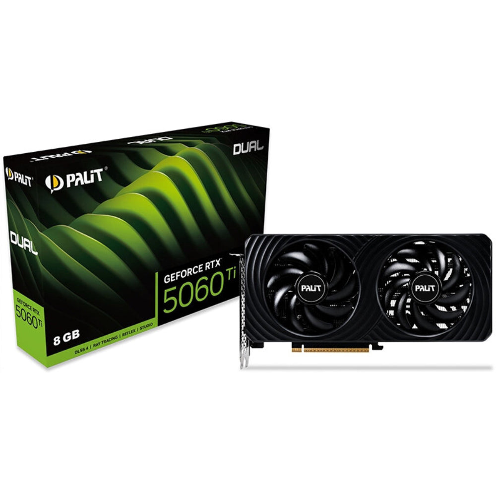 Palit GeForce RTX 5060 Ti DUAL 8GB GDDR7 Video Card, DLSS 4