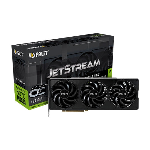 Palit GeForce RTX 4070 SUPER 12GB JETSTREAM GDDR6X OC Graphics Card, DLSS 3