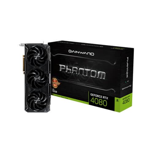 Gainward – GeForce RTX 4080 Phantom GS – 16GB GDDR6X – Gaming Graphic Card