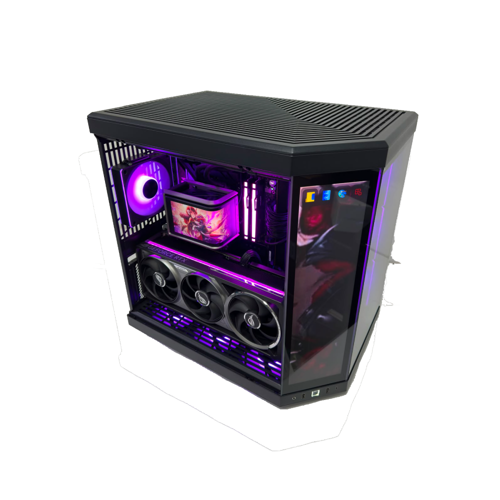 Obsidian Infinity Gaming PC AMD Ryzen 7-9800X3D (64GB DDR5 RAM, RTX 5080 GPU)