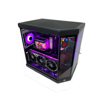 Obsidian Infinity Gaming PC AMD Ryzen 7-9800X3D (64GB DDR5 RAM, RTX 5080 GPU)