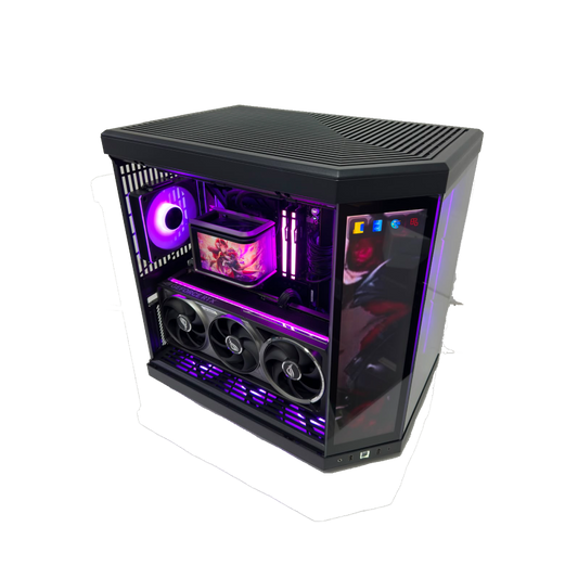 Obsidian Infinity Gaming PC AMD Ryzen 7-9800X3D (64GB DDR5 RAM, RTX 5080 GPU)