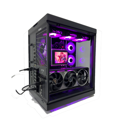 Obsidian Infinity Gaming PC AMD Ryzen 7-9800X3D (64GB DDR5 RAM, RTX 5080 GPU)