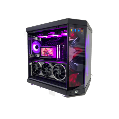 Obsidian Infinity Gaming PC AMD Ryzen 7-9800X3D (64GB DDR5 RAM, RTX 5080 GPU)