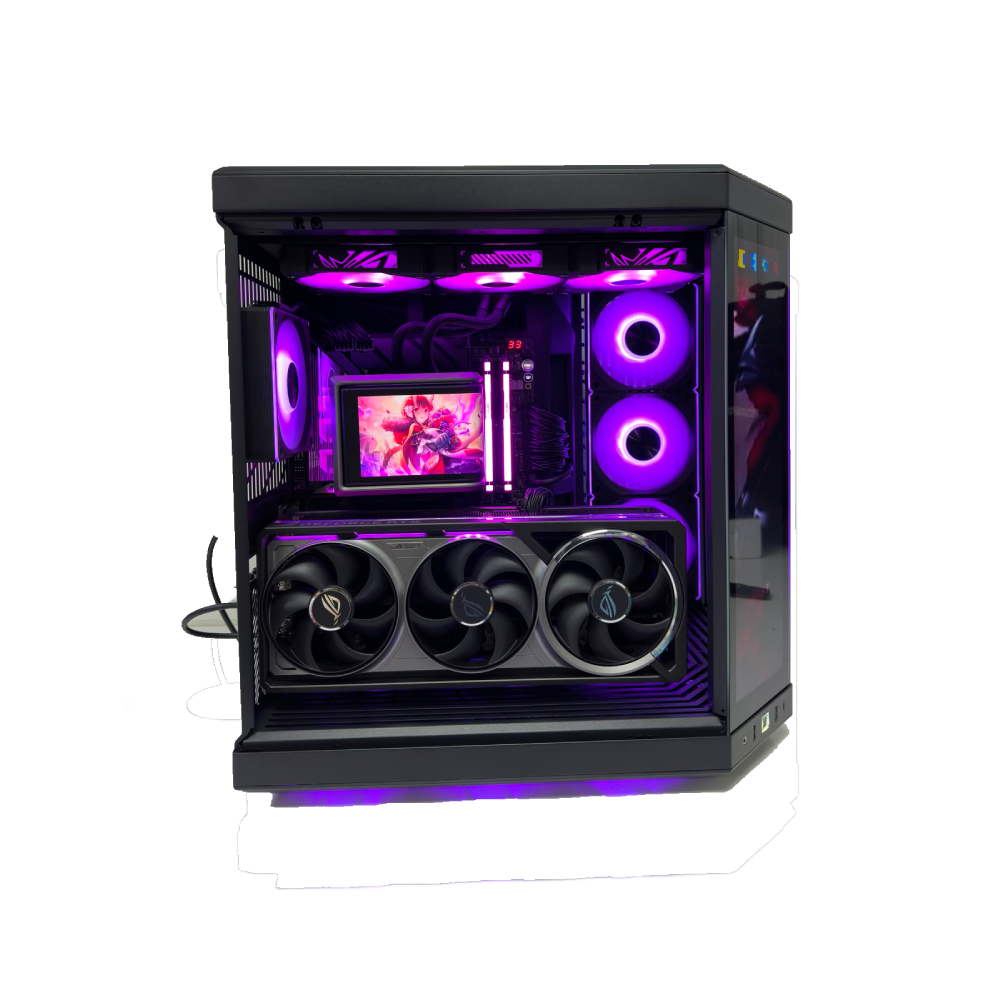 Obsidian Infinity Gaming PC AMD Ryzen 7-9800X3D (64GB DDR5 RAM, RTX 5080 GPU)